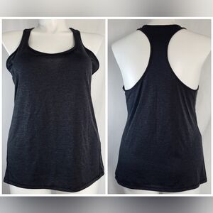 Ideology Black TANK TOP Womens Size XL Scoop Neck Racerback Athletic Shirt